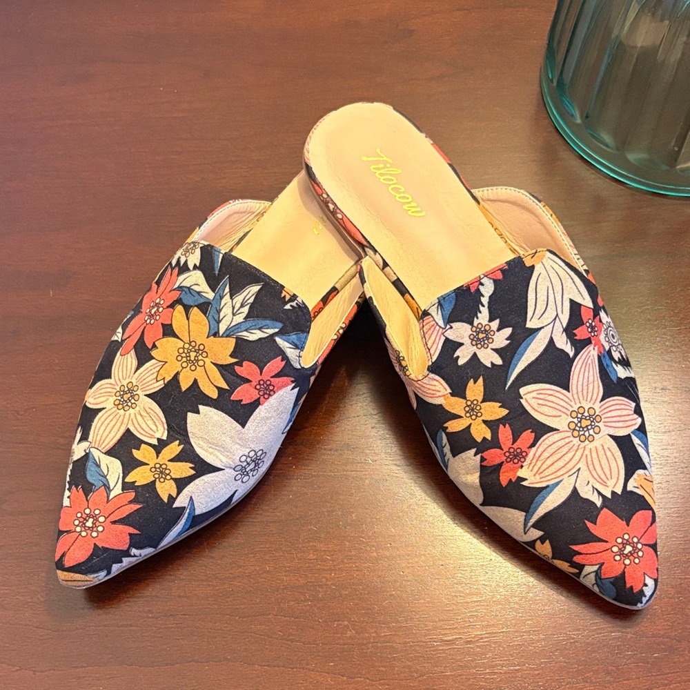 Floral Women's Mules